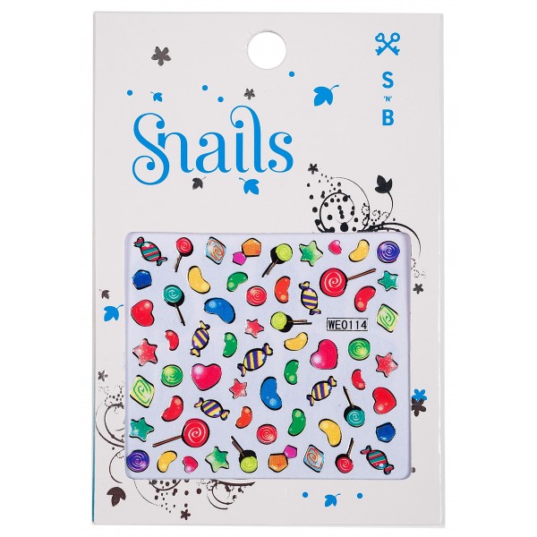 Snails küüne kleepsud - Candy Blast