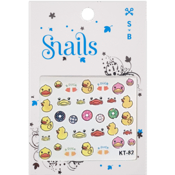 Snails küüne kleepsud - Quack Quack