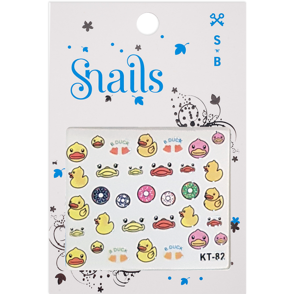 Snails küüne kleepsud - Quack Quack