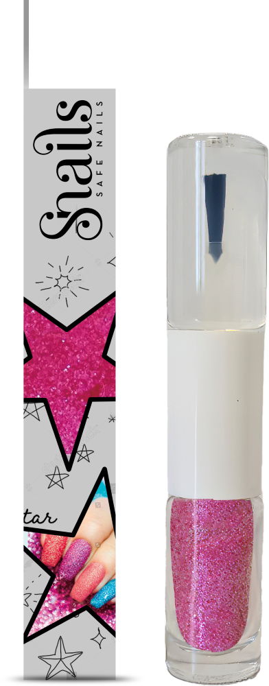 Snails roosa küünesära pealislakiga 2-in-1