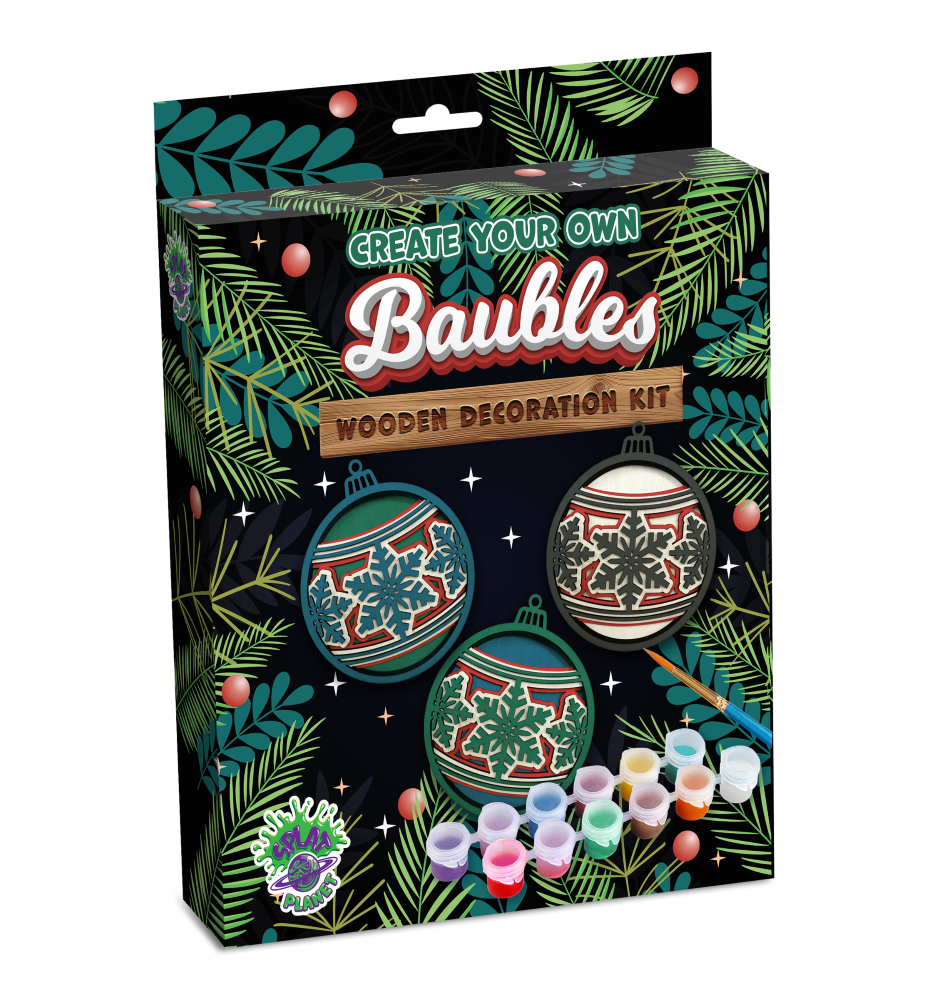 Splat Planet 3D puidust kunstikomplekt