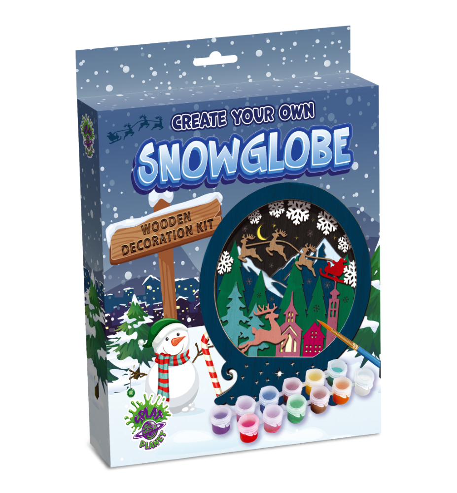 Splat Planet 3D puidust kunstikomplekt