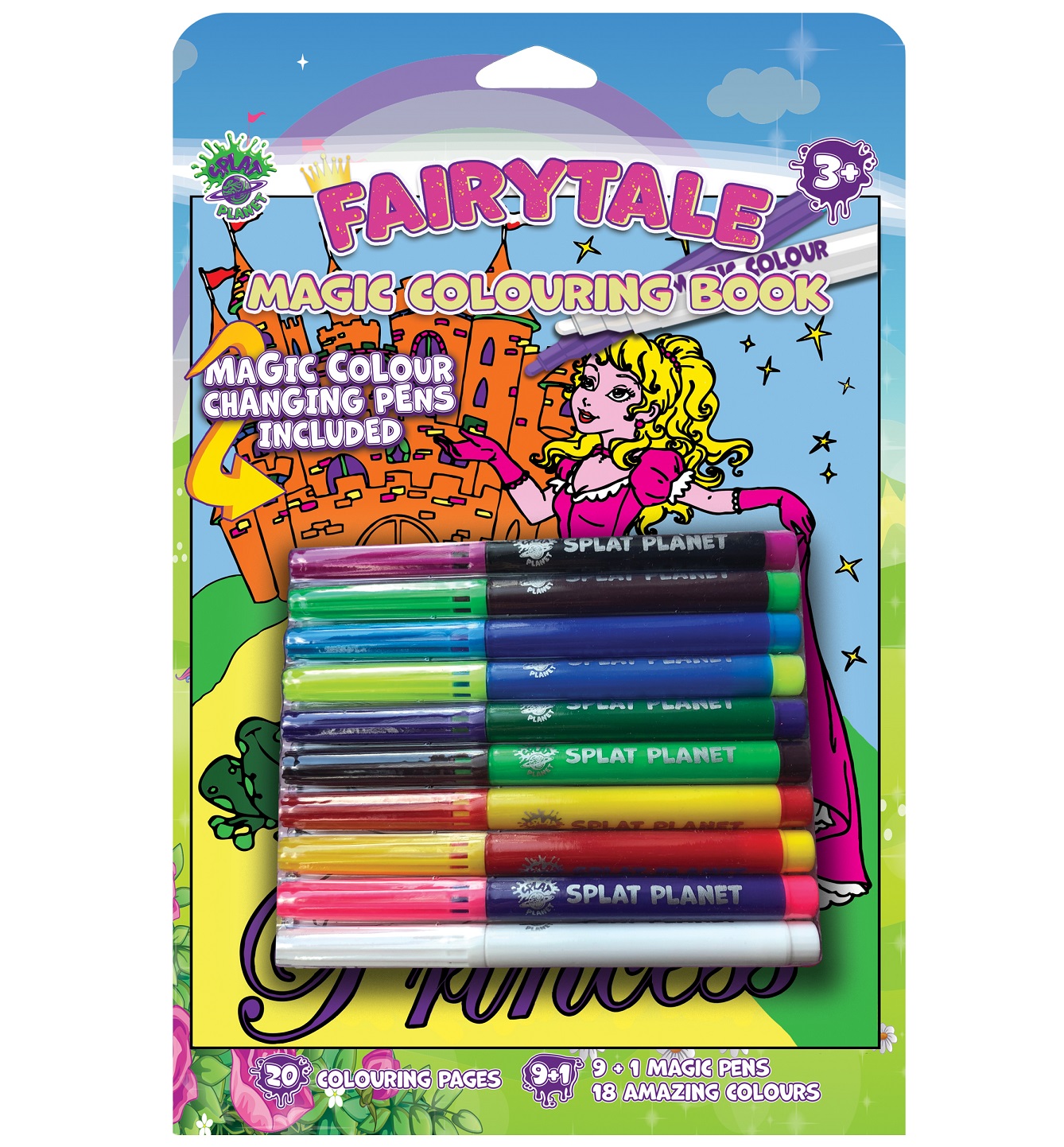 Splat Planet maagiline värvimisraamat MUINASJUTUD