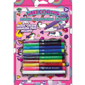 Splat Planet maagiline värvimisraamat Ükssarvik