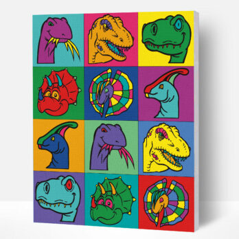 Splat Planet numbrite järgi värvimine