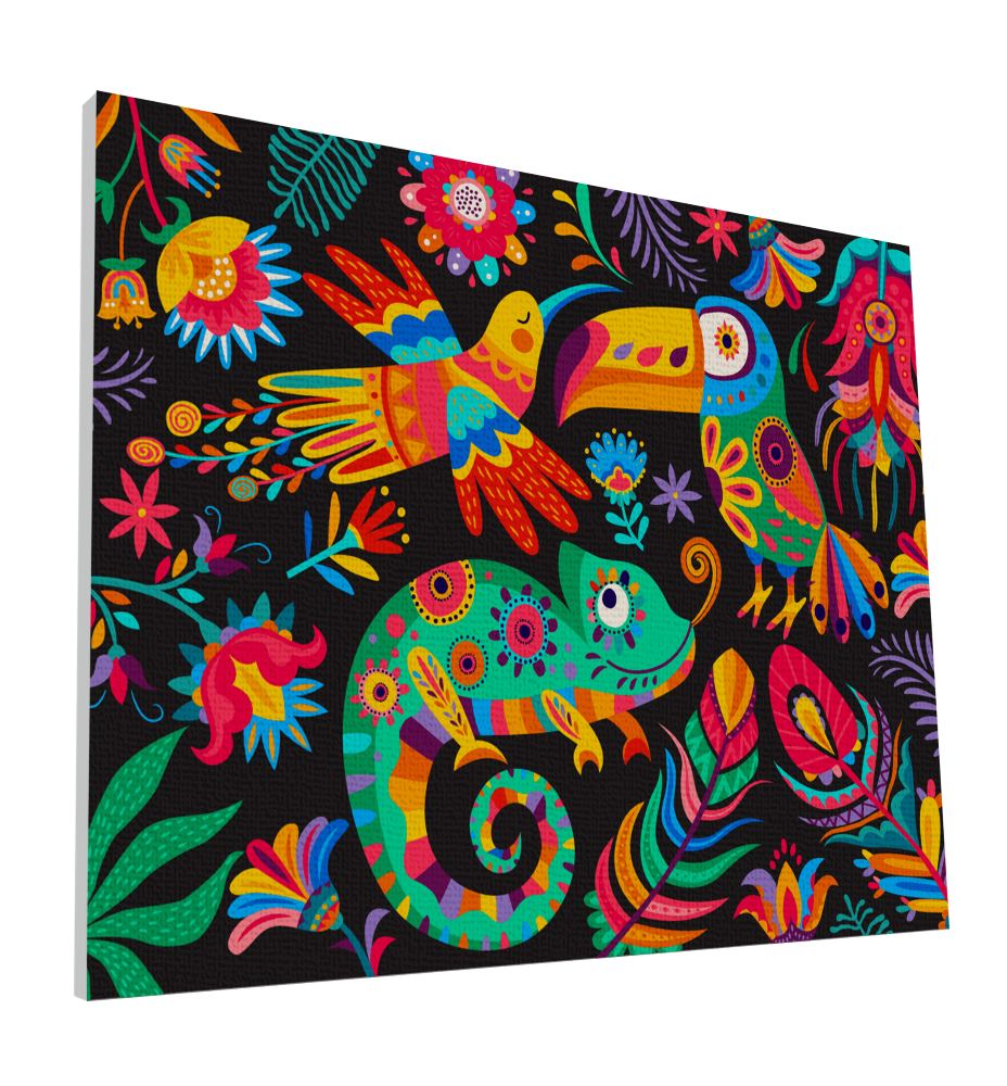 Splat Planet numbrite järgi värvimine