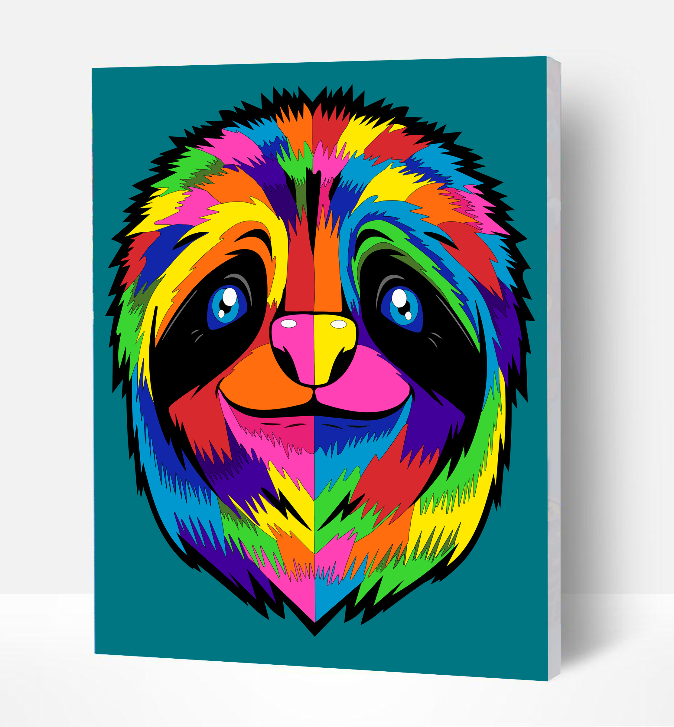 Splat Planet numbrite järgi värvimine