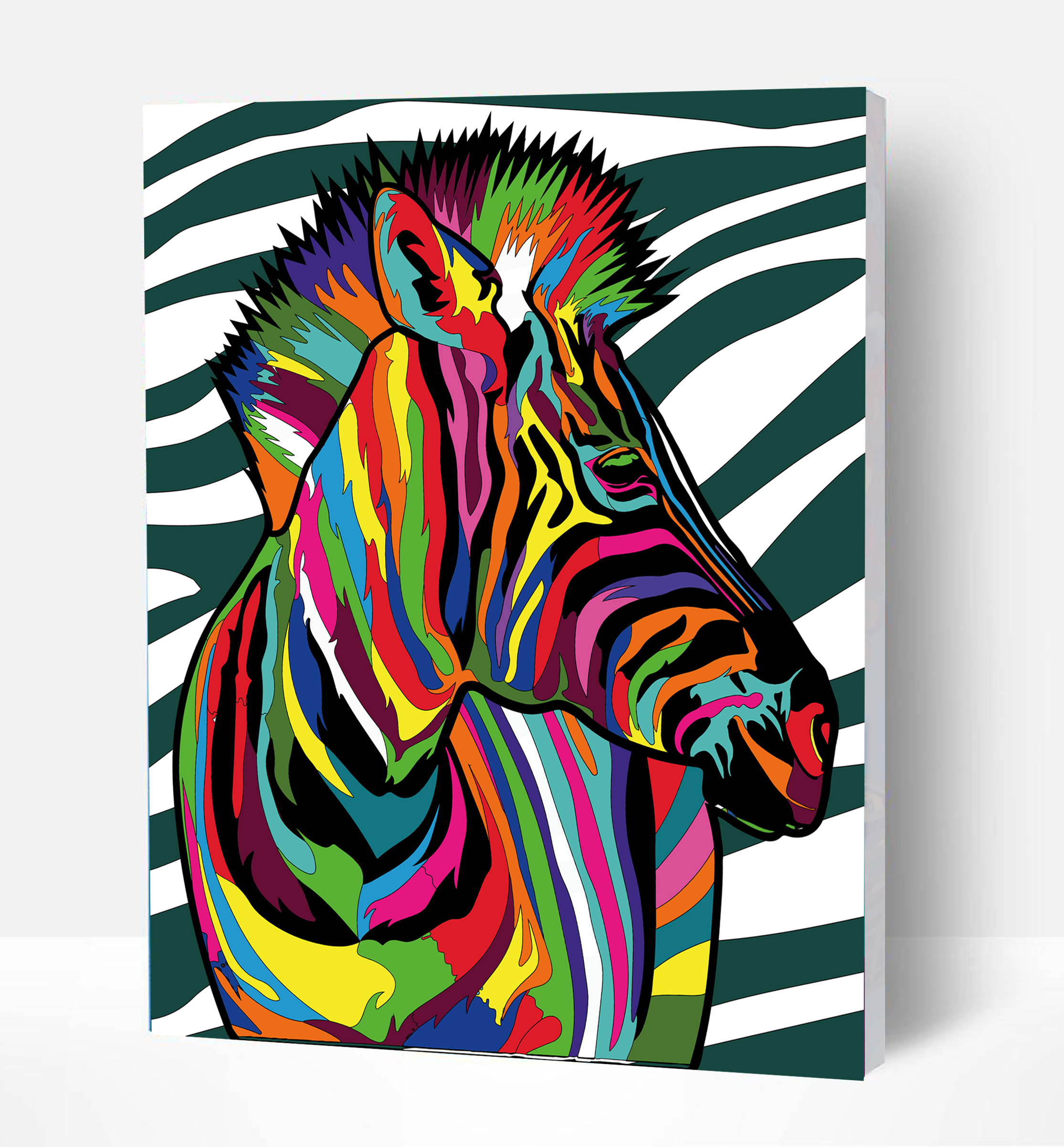 Splat Planet numbrite järgi värvimine