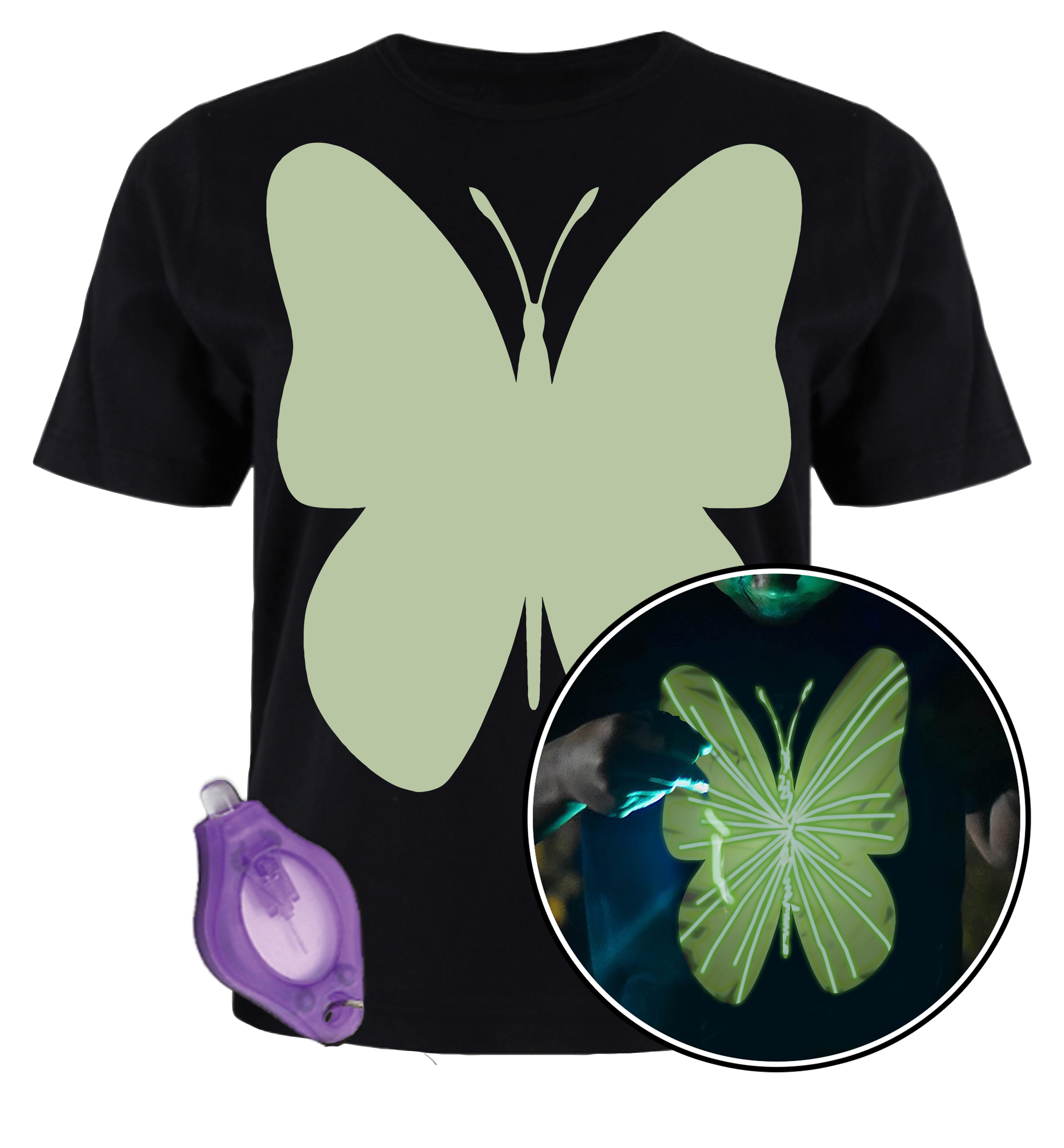 Splat Planet pimedas helendav T-särk