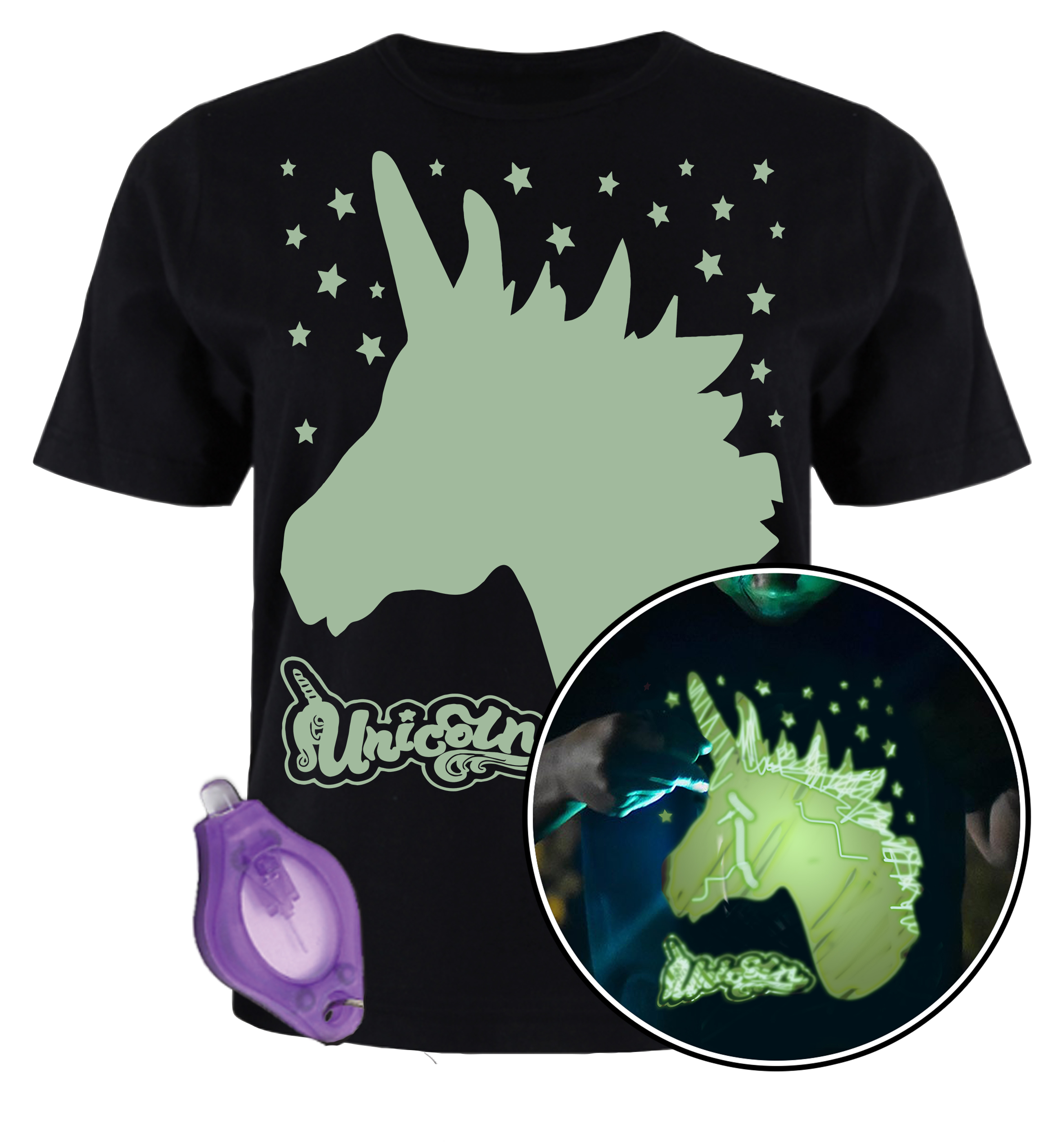 Splat Planet pimedas helendav T-särk