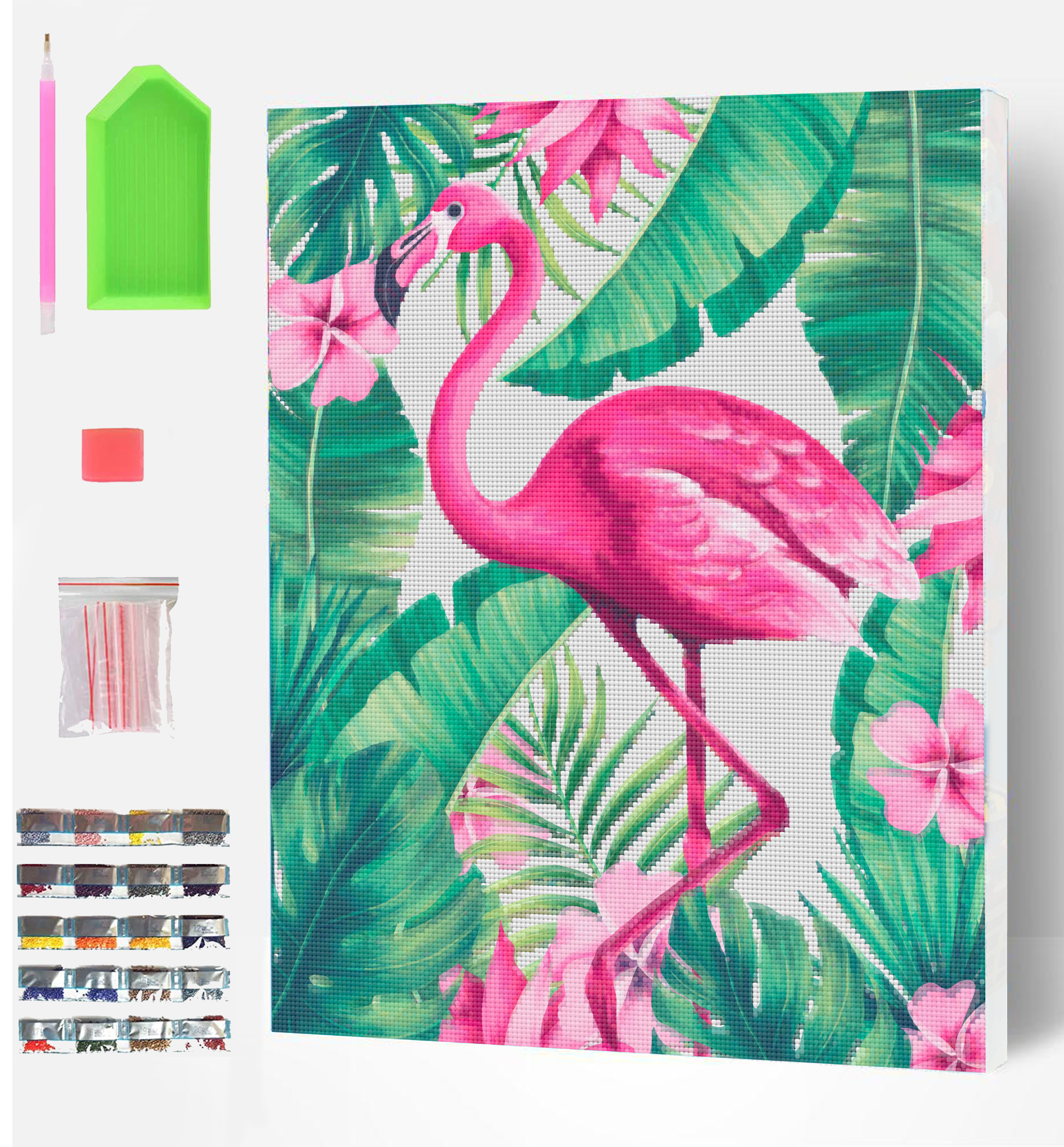 Splat Planet teemant pusle FLAMINGO 30x40 cm - Image 4