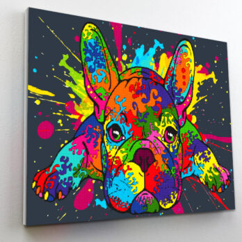 Splat Planet teemant pusle PRANTSUSE BULLDOG 30x40 cm