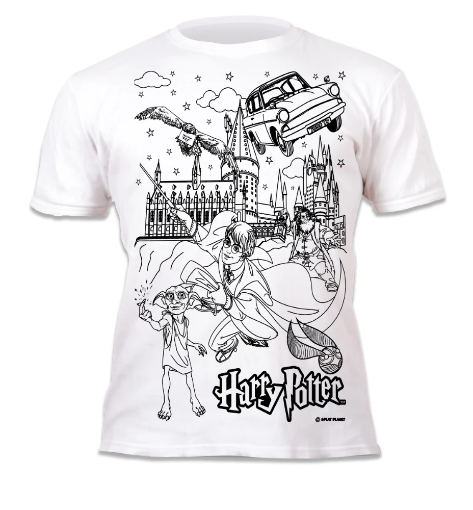 Splat Planet värvitav T-särk Harry Potter