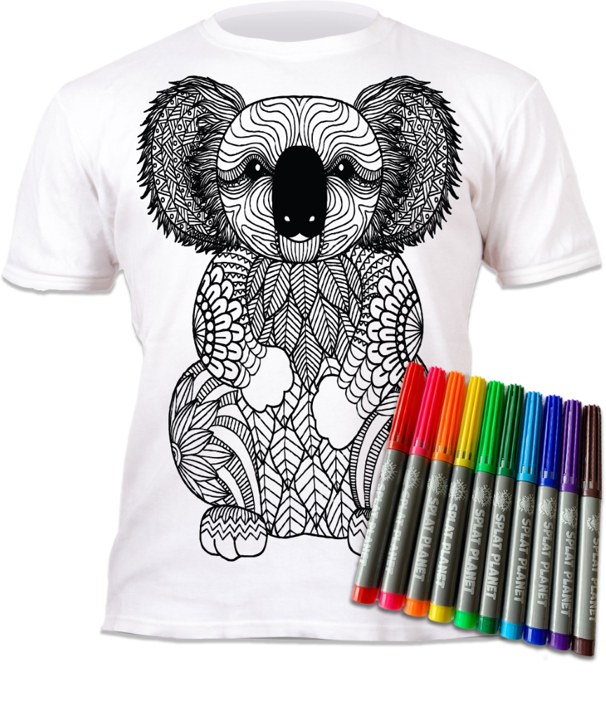 Splat Planet värvitav T-särk