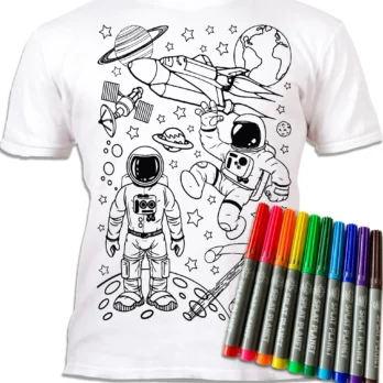 Splat Planet värvitav T-särk Kosmos