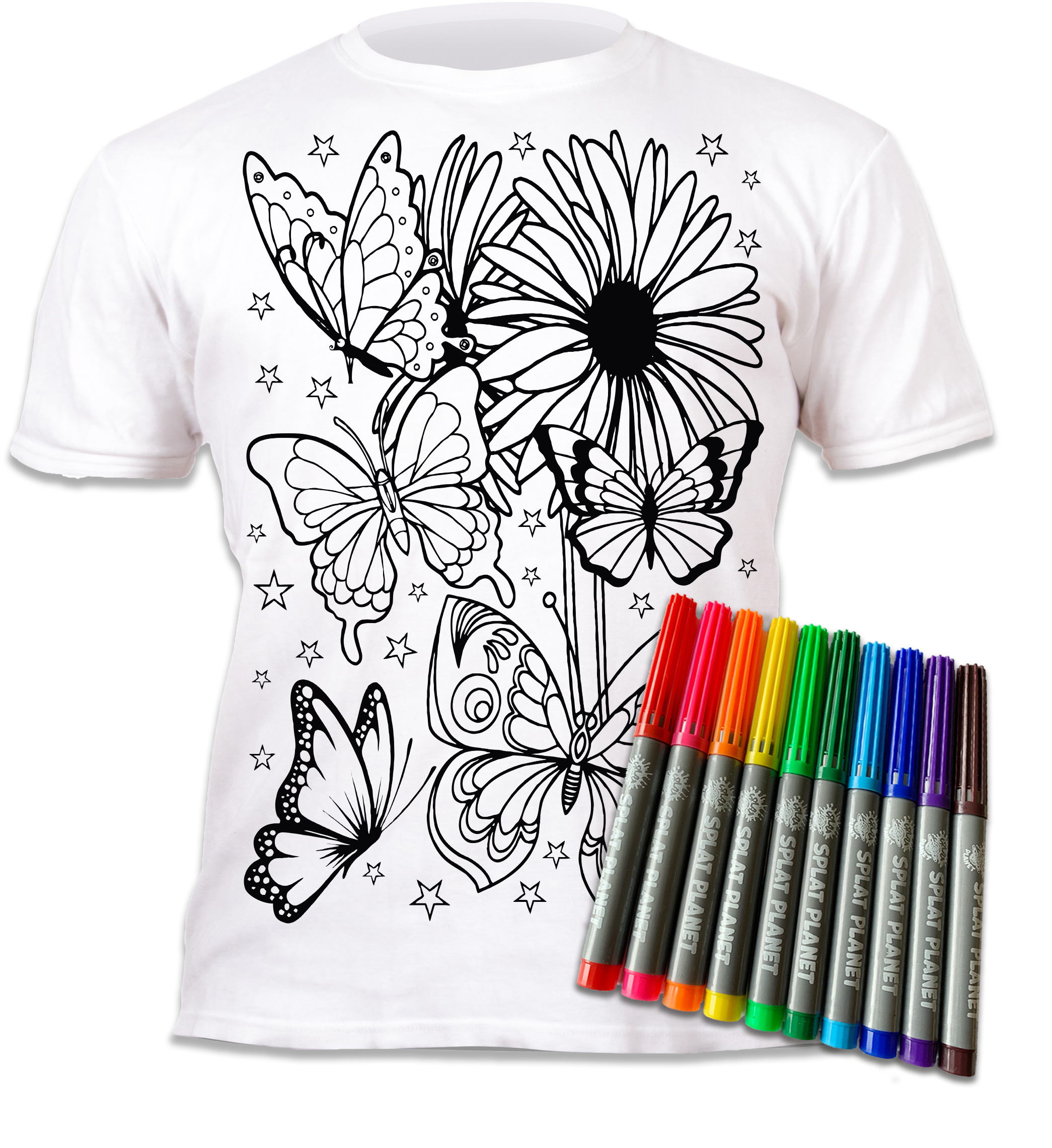 Splat Planet värvitav T-särk