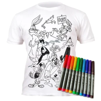Splat Planet värvitav T-särk Looney Tunes