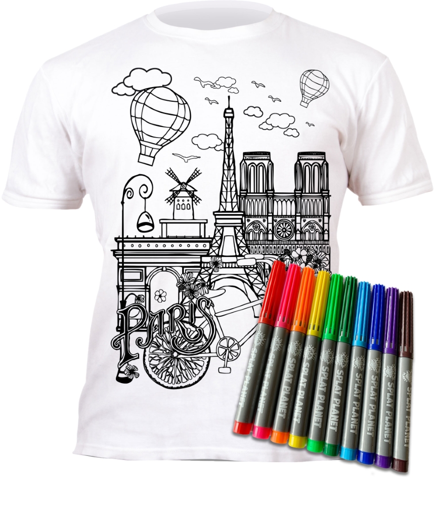 Splat Planet värvitav T-särk