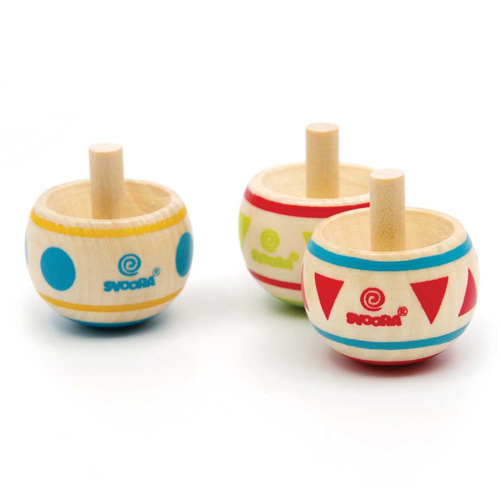 Svoora pööratav puidust vurr INDIE