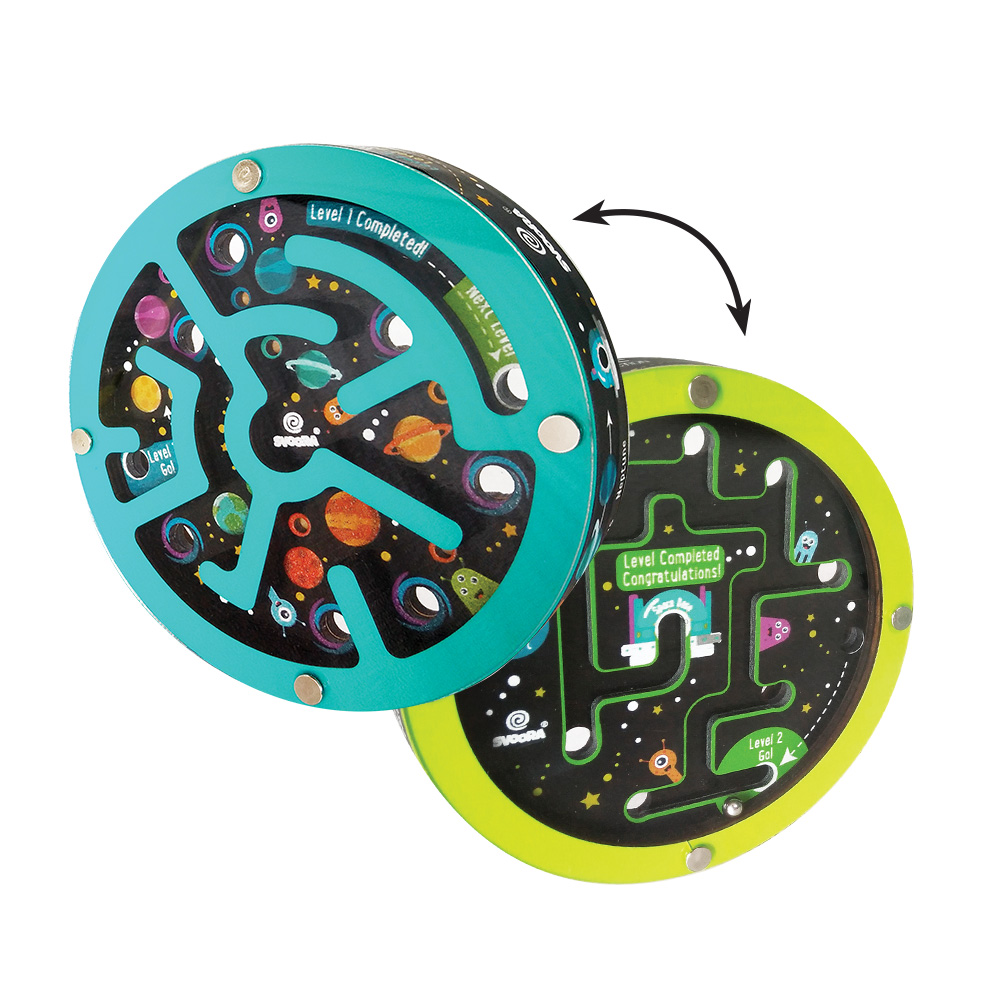 Svoora puidust kahekordne kettalabürint