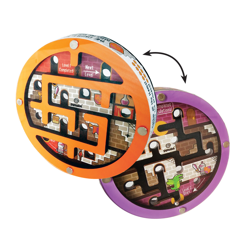 Svoora puidust kahekordne kettalabürint