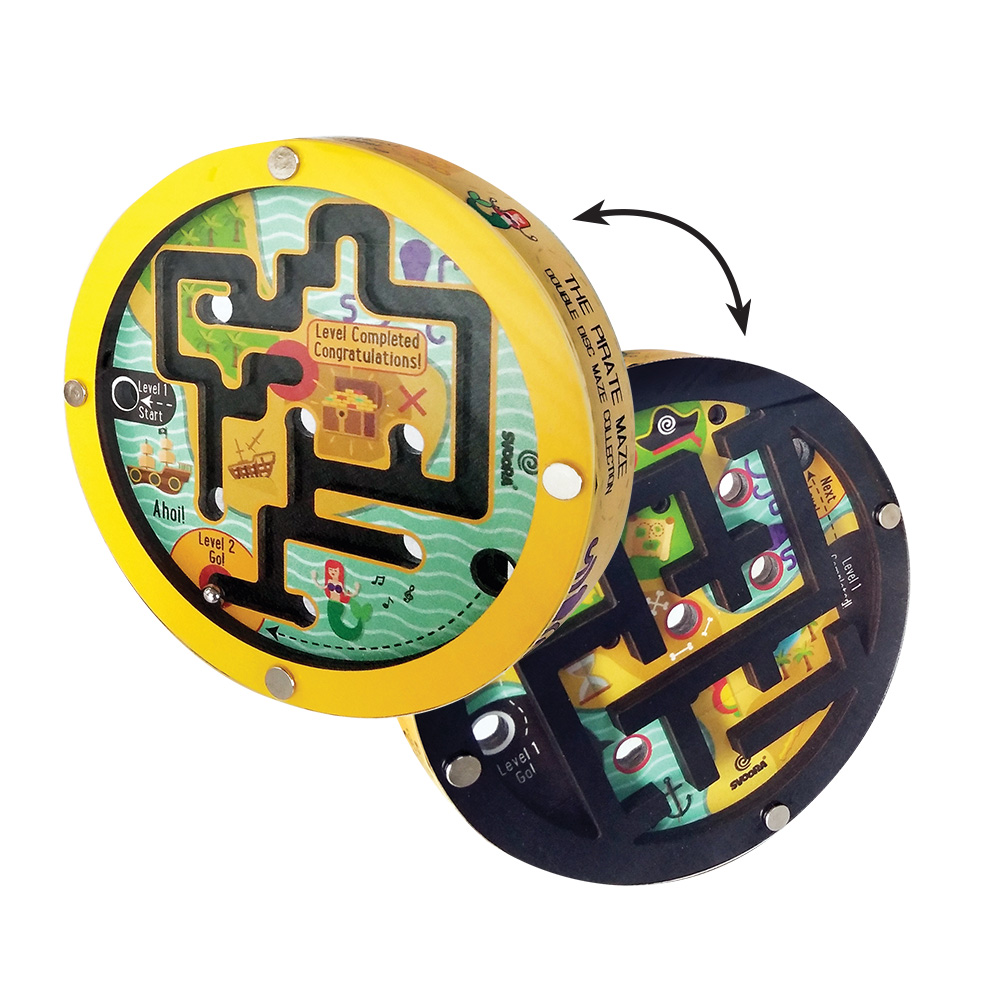 Svoora puidust kahekordne kettalabürint