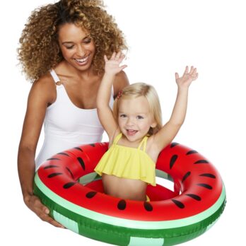 Täispuhutav istmega ujuk