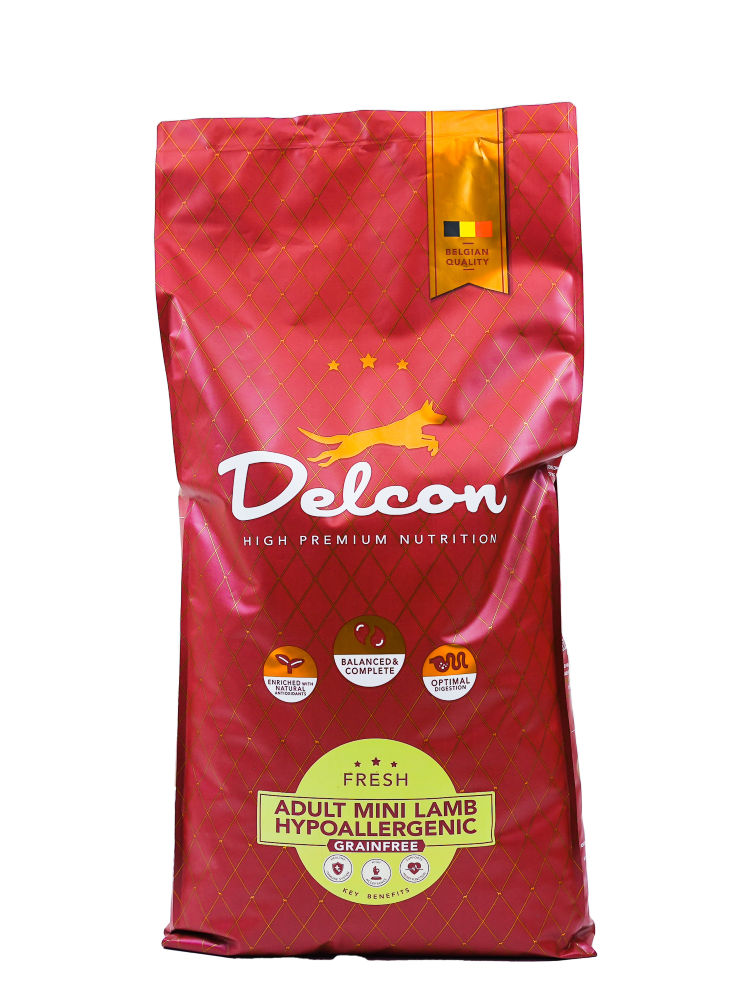 Toit allergilistele väikeste koeratõugude täiskasvanutele MINI HYPOALLERGENIC lambaliharikas / 10 kg