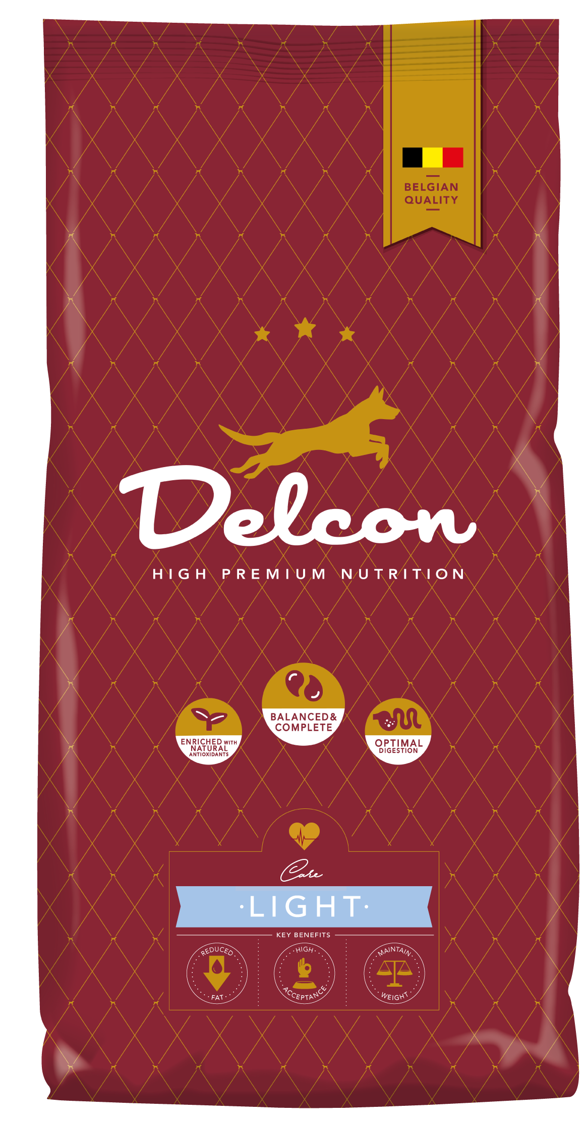 Toit kaaluprobleemidega täiskasvanud koertele LIGHT / 3 kg