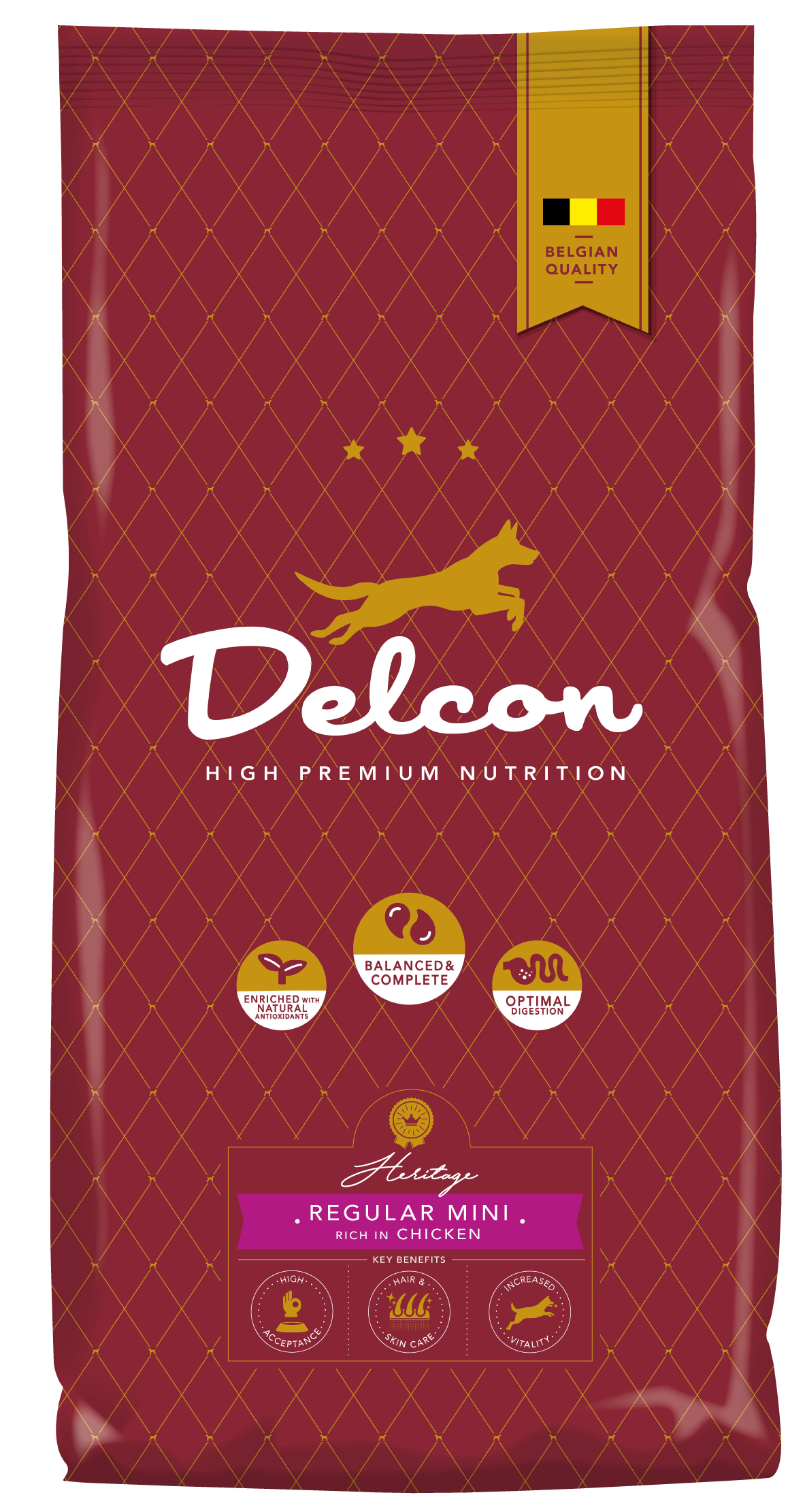 Toit väikeste koeratõugude täiskasvanutele REGULAR MINI kanarikas / 12 kg