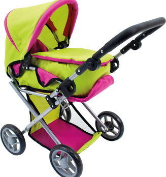 Värviline nukuvanker kotiga