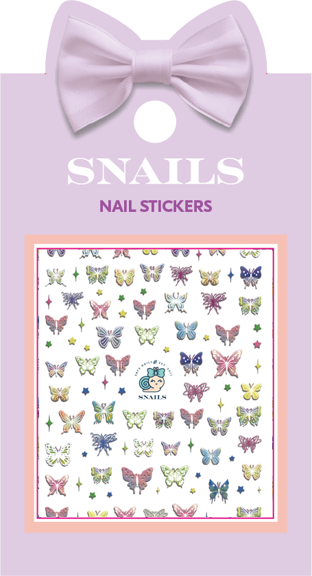 Snails küüne kleepsud, Liblikaaed