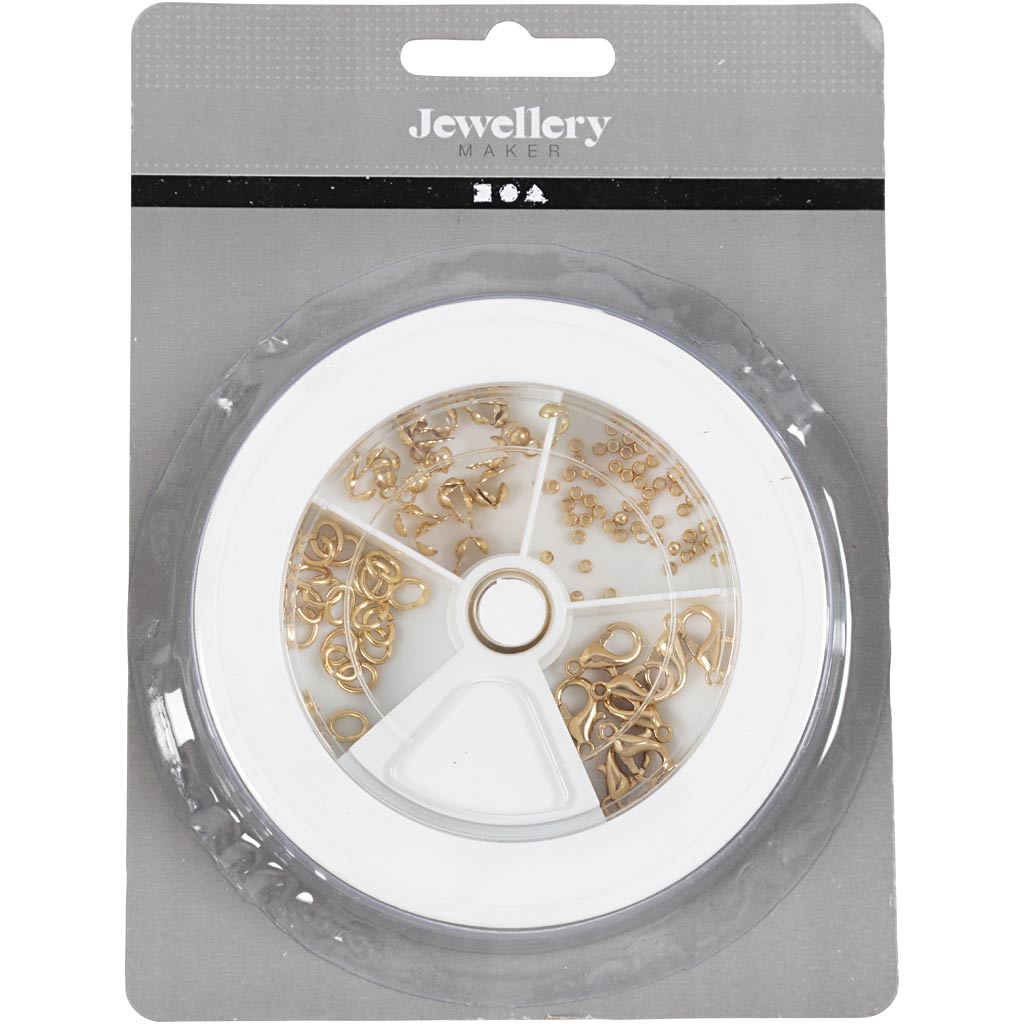 Juveelide stardikomplekt, kullatud, 1 komplekt - Image 2