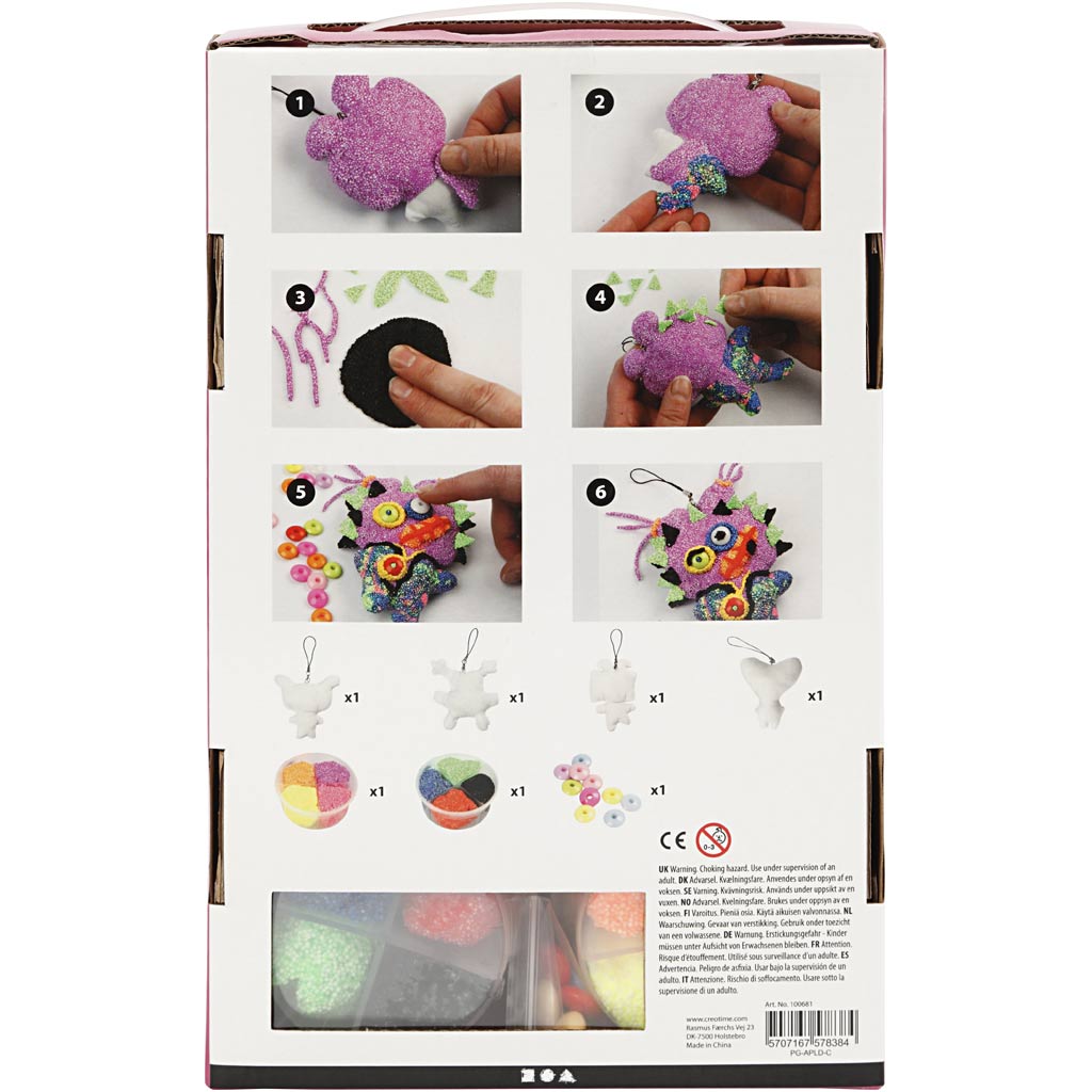 Ugly Monsters, 1 komplekt - Image 2