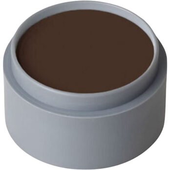 Grimas face paint, dark brown, 15 ml/ 1 tub