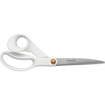 Fiskars üldkäärid, L: 24 cm, parempoolne, valge, 1 tk