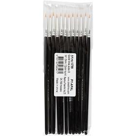 Nailonharjad, nr. 1, L: 17 cm, W: 1,5 mm, ümmargune, 12 tk/ 1 pakend - Image 2