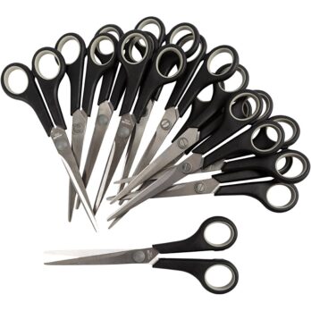 Lastekäärid, L: 17 cm, nii vasakule kui ka paremale, 12 tk/ 1 pakk