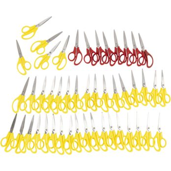 Lastekäärid, L: 12,5 cm, teravad, nii vasakule kui ka paremale, 48 tk/ 1 pakk