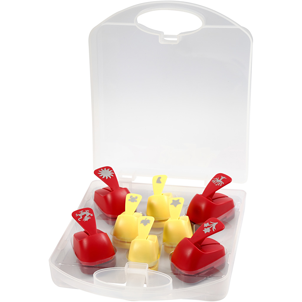 Paberipunktid, aastaringsed motiivid, suurus 15+23 mm, 2x4 tk/ 1 pakk