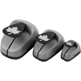 Craft Punch komplekt, vahtralehed, suurus 25+49+75 mm, 3 tk/ 1 pakk