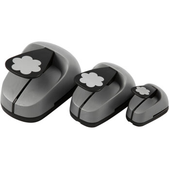 Käsitöö punch komplekt, lill, suurus 25+49+75 mm, 3 tk/ 1 pakk