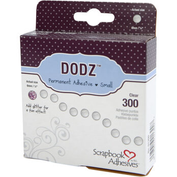 Dodz Adhesive Dots, dia. 6 mm, paksus 0,5 mm, 300 tk/ 1 pakk