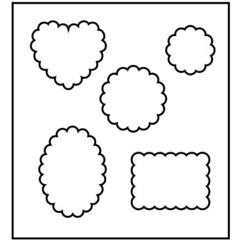 Terasest joonlauad, kumerate servadega, suurus 14x15,25 cm, paksus 15 mm, 1 tk.