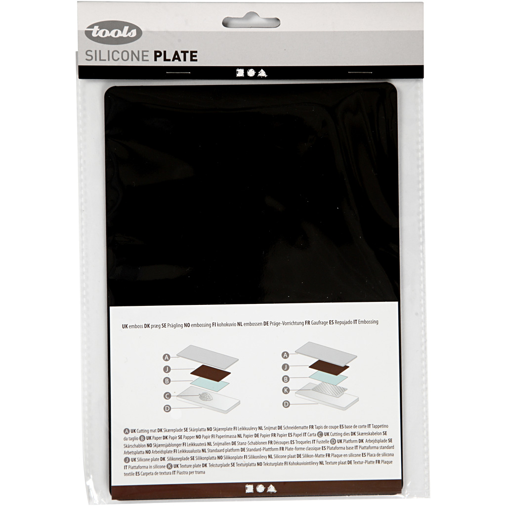 Silikoonplaat, suurus 15,3x21,6 cm, paksus 2 mm, 1 tk - Image 2