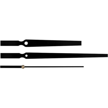 Kellamõõdikud, augu suurus 4+6 mm, must, 1 komplekt