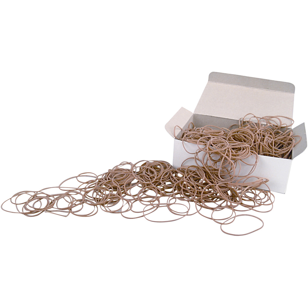 Kummipaelad, diameeter. 5-8 cm, paksus 1 mm, ca. 1600 tk, 500 g/ 1 pakk. - Image 2