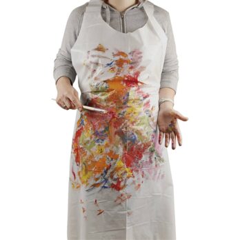 Ühekordsed põlled, kõrgus: 130 cm, laius: 80 cm, valge, 100 tk/ 1 pakk