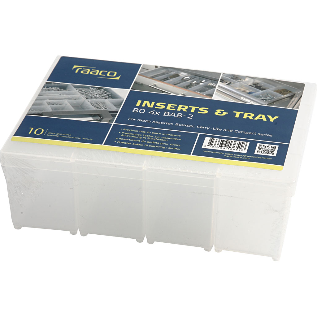 Insert Box, nr. BA8-2, H: 80 mm, suurus 157x55 mm, 4 tk/ 1 pakend - Image 2