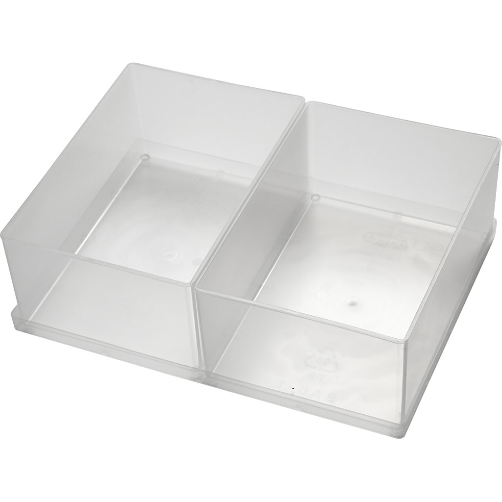 Insert Box, nr. BA6-1, H: 80 mm, suurus 157x109 mm, 2 tk/ 1 pakend